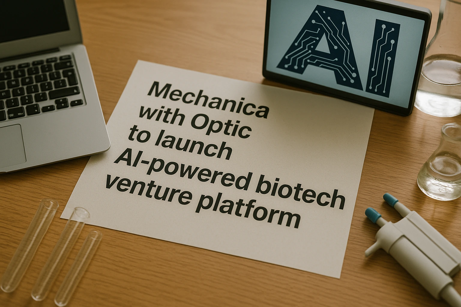 Mechanica Partners with Optic to Launch AI-Powered Biotech Venture Platform