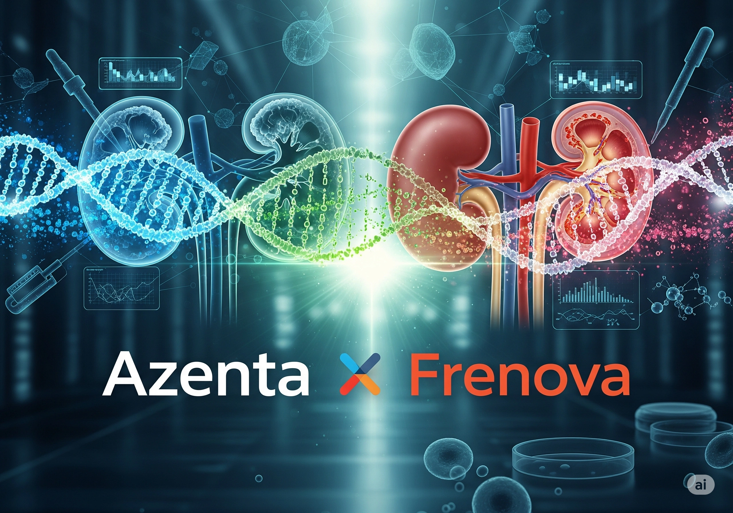 Azenta and Frenova Partner to Boost Genomic Research in Kidney and Metabolic Diseases