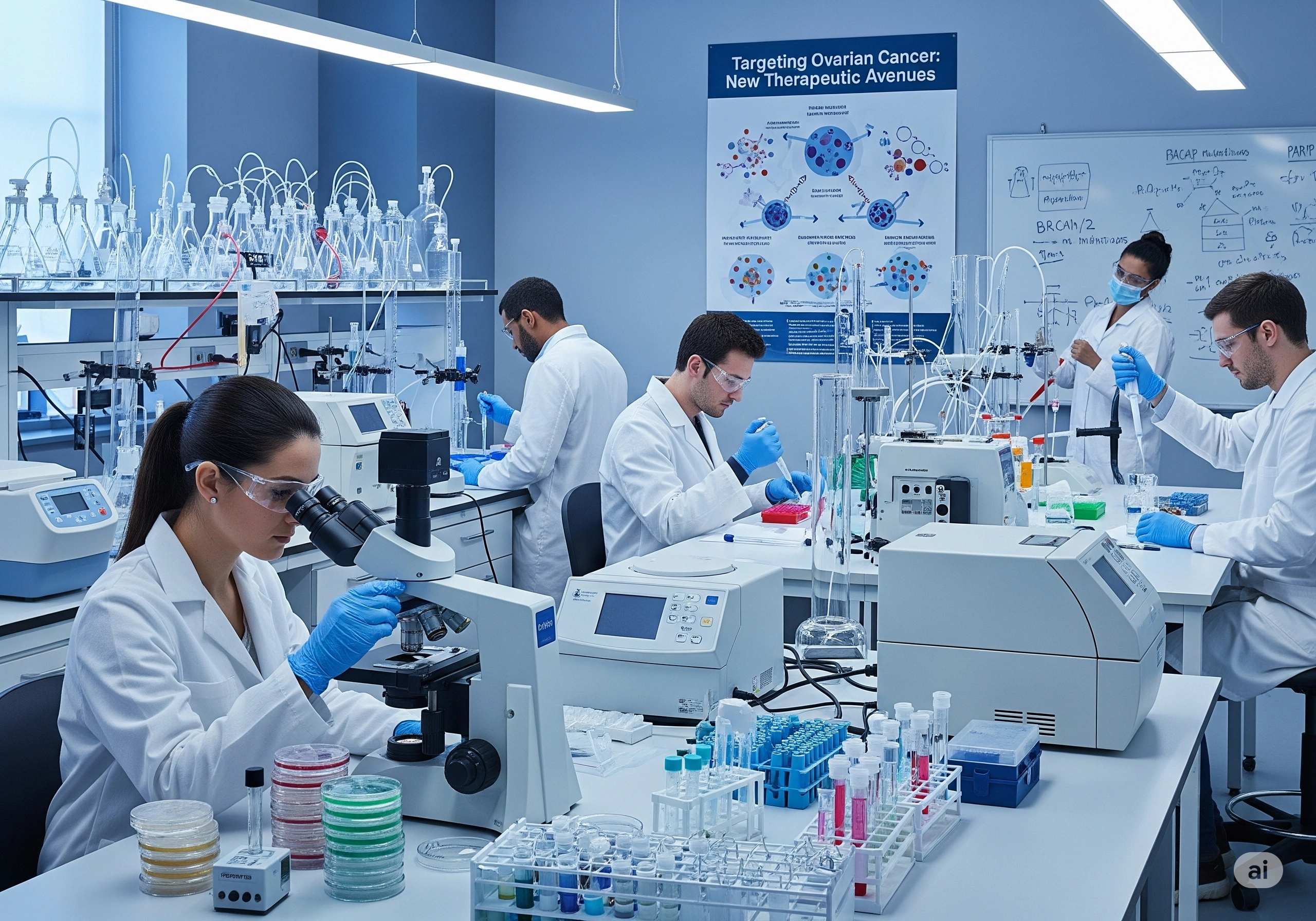 Hidden Cancer Cells Found After Treatment in Ovarian Cancer Patients, New Study Finds