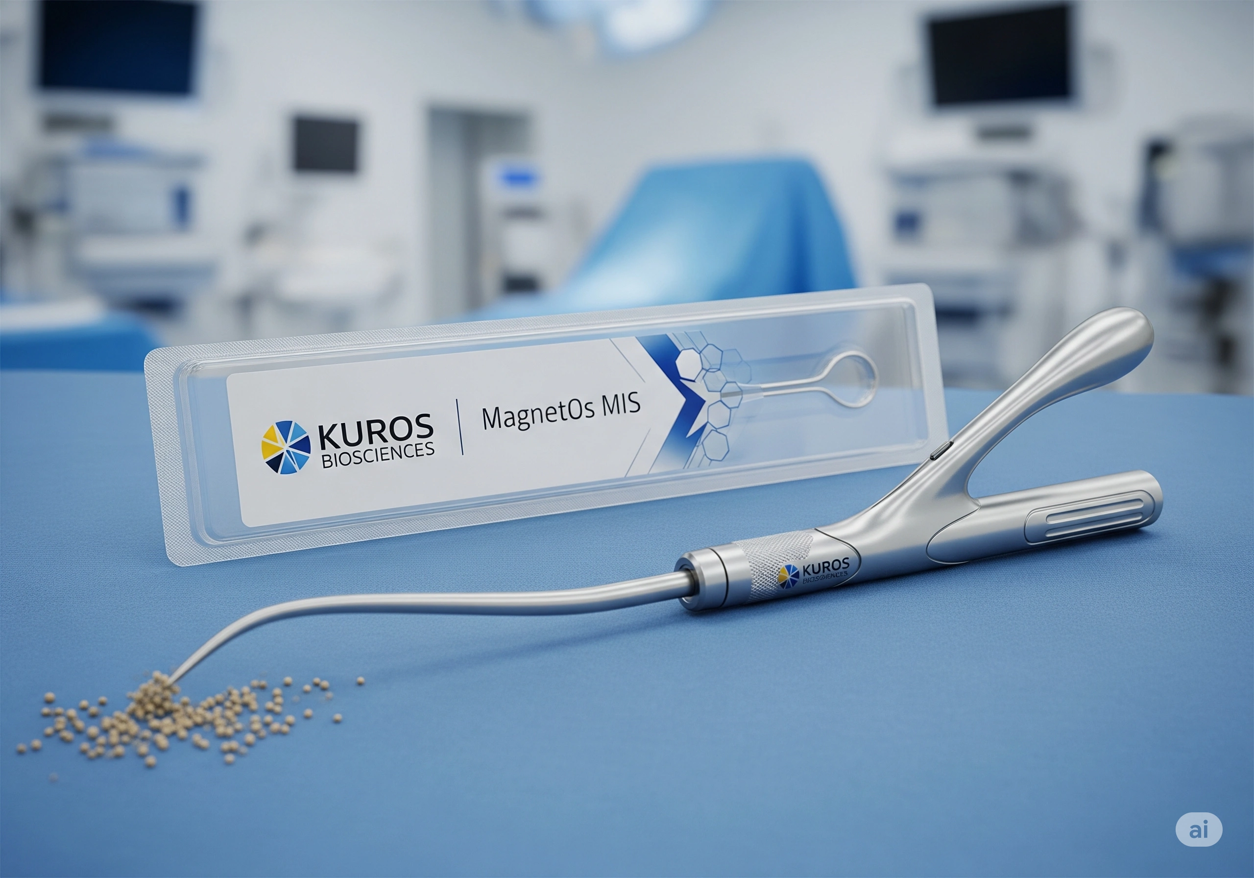 Kuros Biosciences Launches MagnetOs MIS Delivery System with First Successful US Spine Surgery