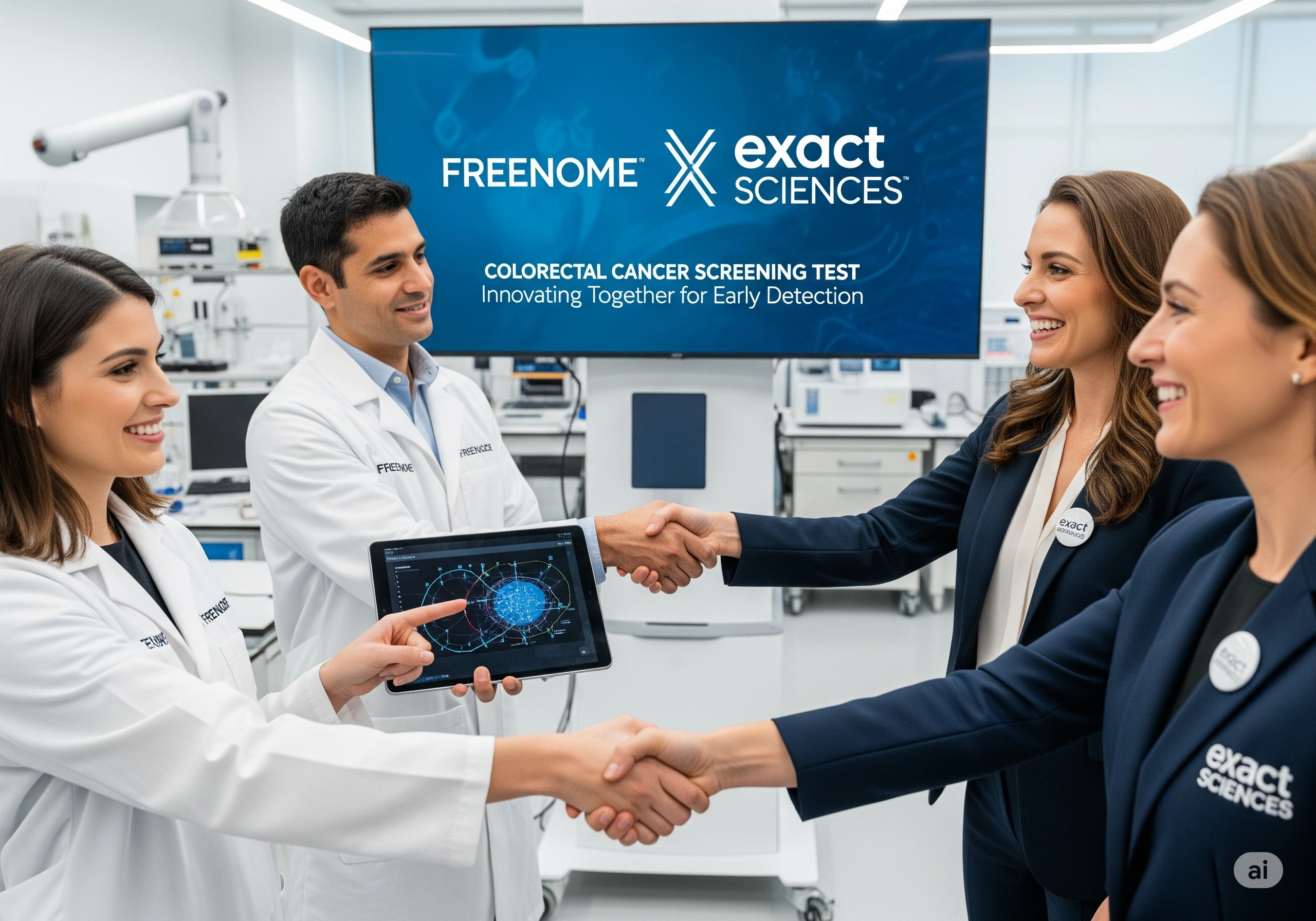 Freenome Partners with Exact Sciences to Launch New Colorectal Cancer Blood Test