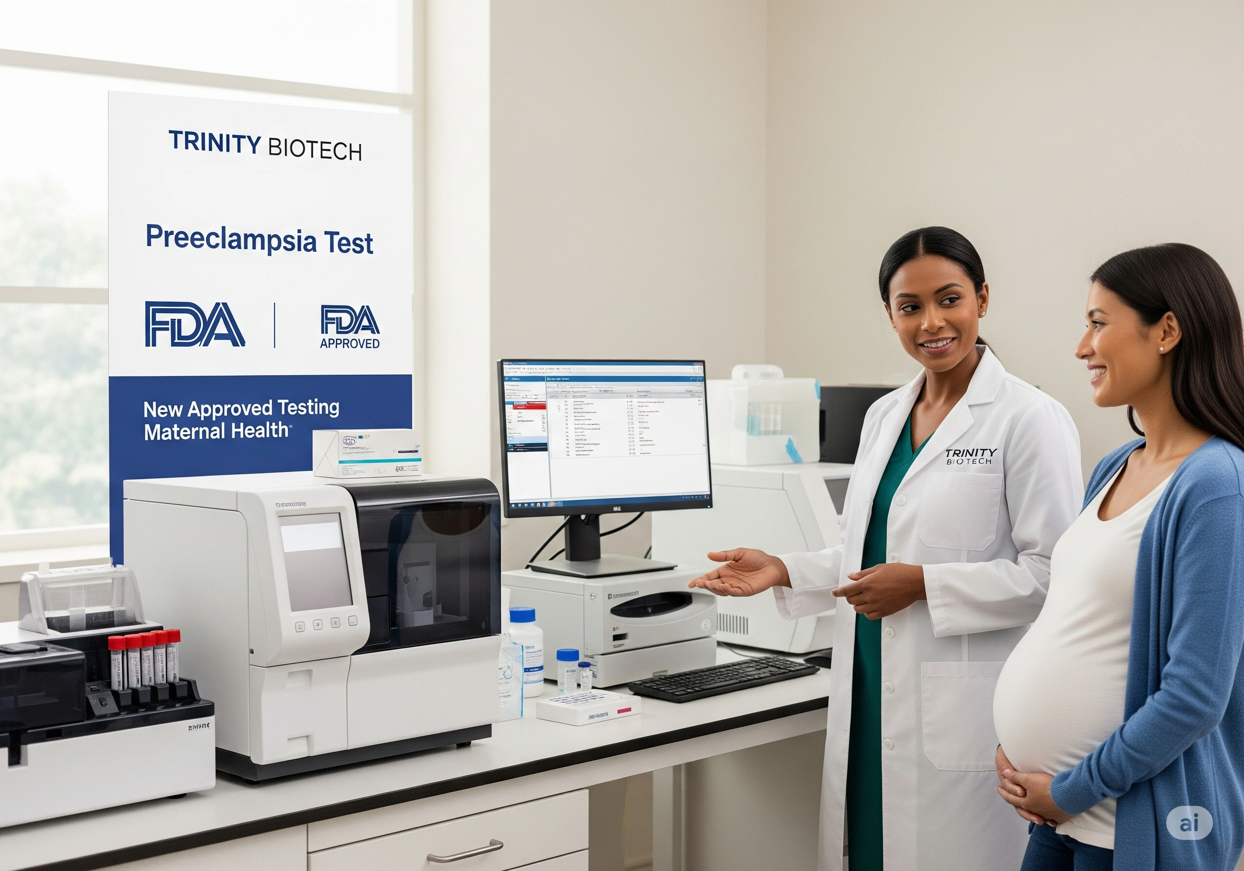 Trinity Biotech Launches FDA-Approved Preeclampsia Testing Service for Maternal Health