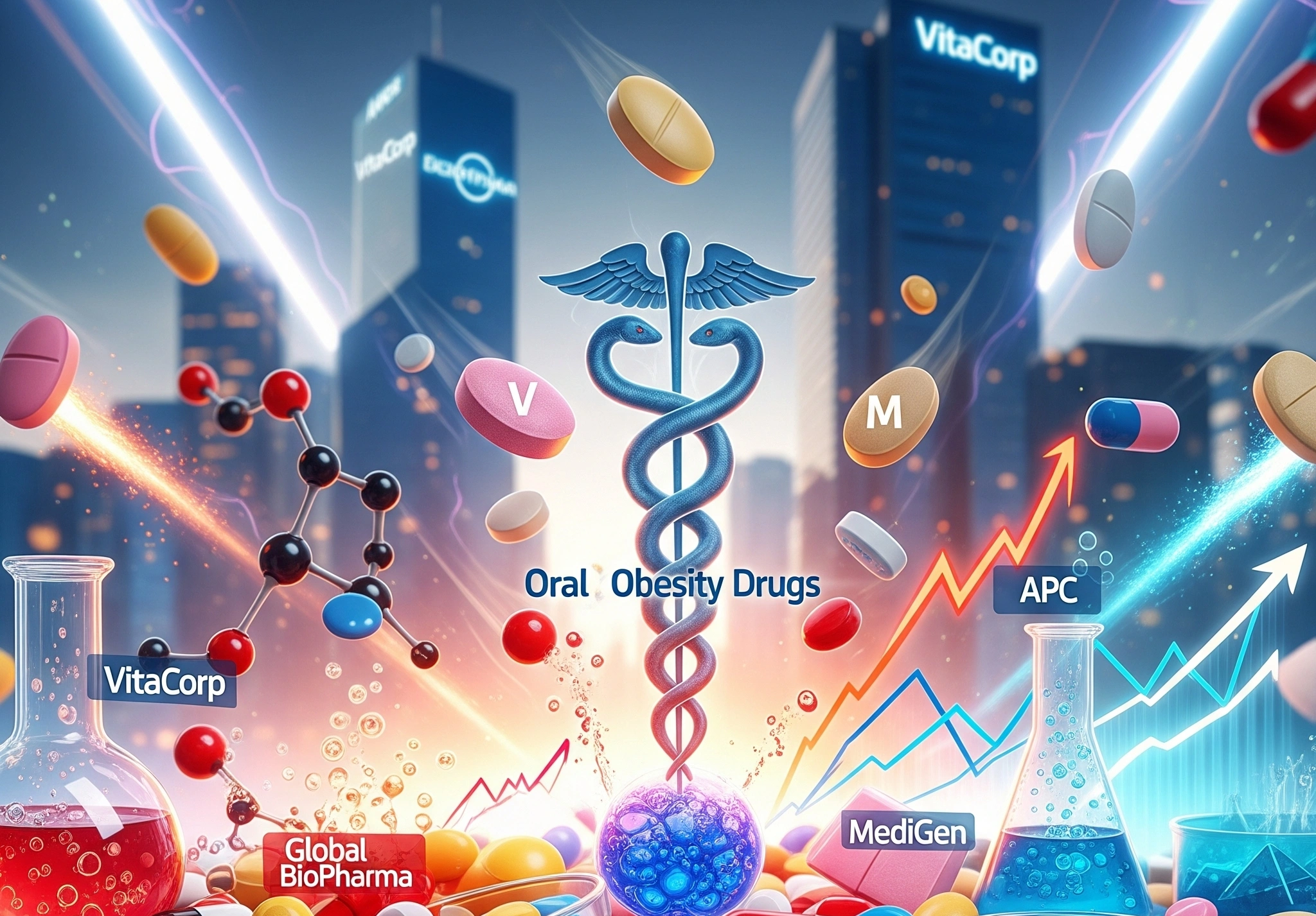 Five New Oral Obesity Drug Candidates Could Challenge Lilly’s Orforglipron