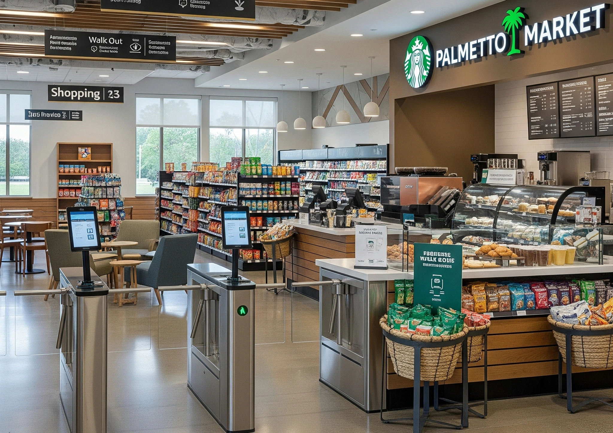 New Palmetto Market’s Smart Initiative Under Amazon’s ‘Just Walk Out’ Technology