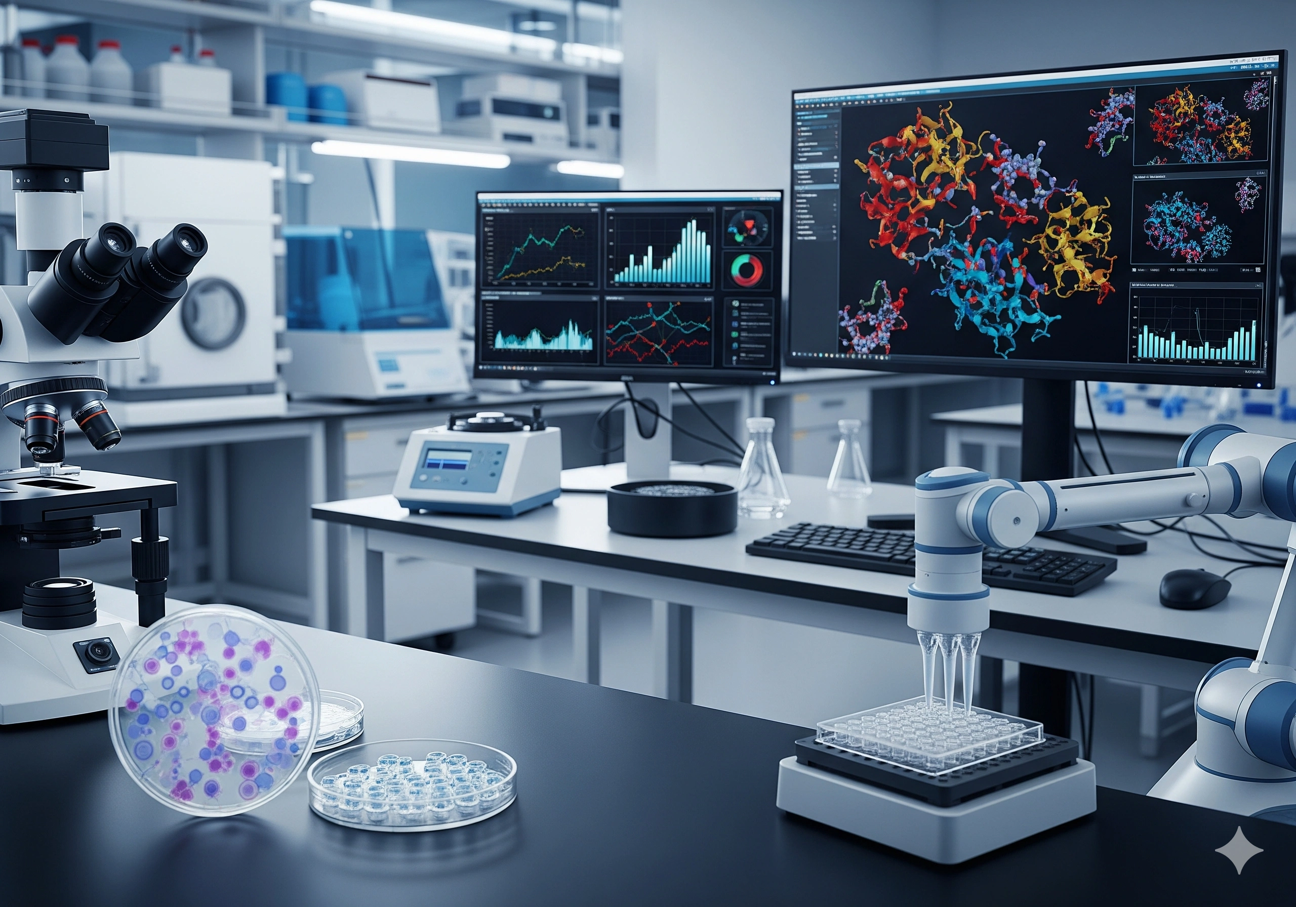 Biotech Firms' Convergence to Human Models and AI