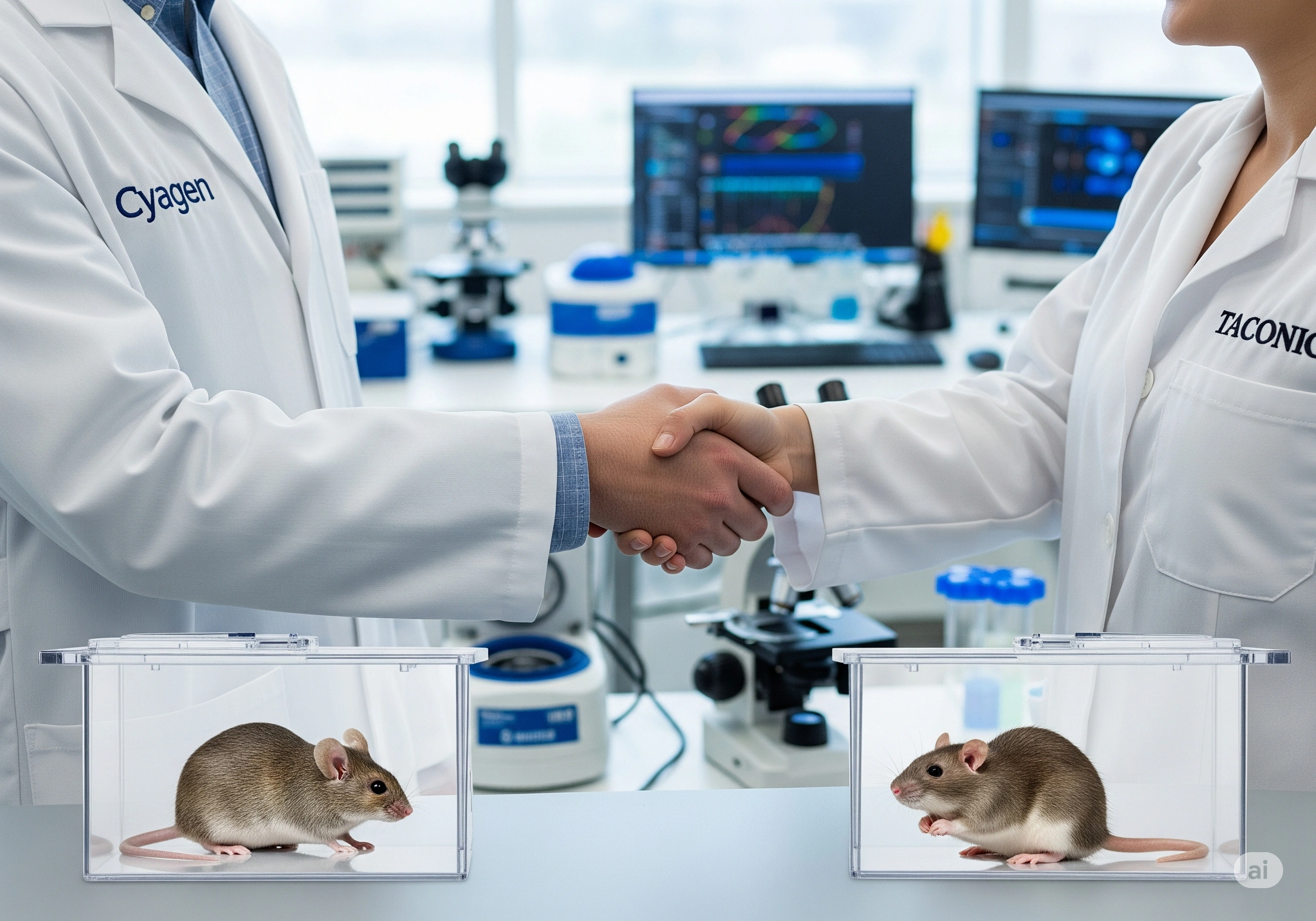 Cyagen and Taconic collaborate to boost access to genetically engineered mouse models for research
