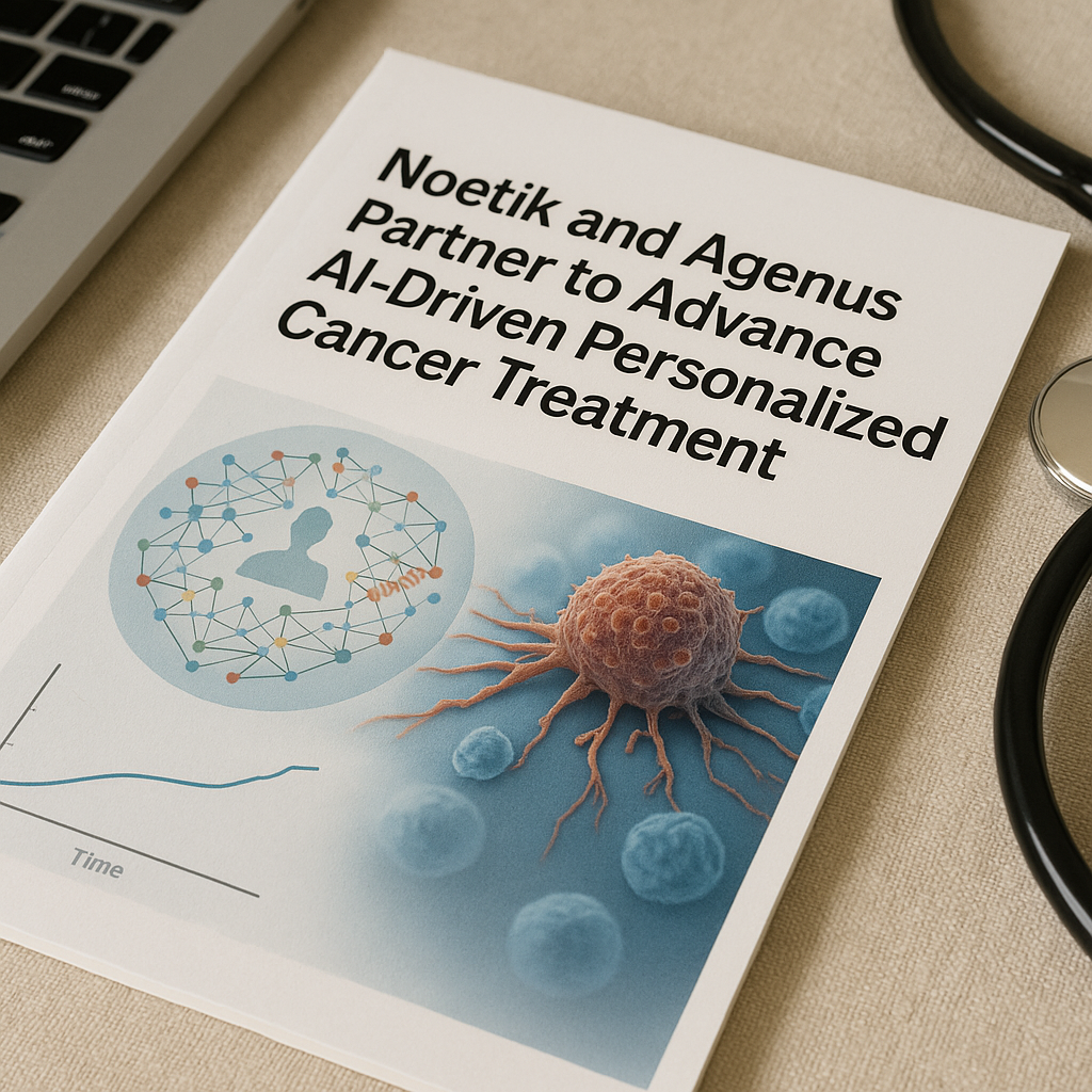 Noetik and Agenus Partner to Advance AI-Driven Personalized Cancer Treatment